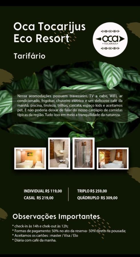 Oca Tocarijus Eco Resort Piracuruca Екстериор снимка